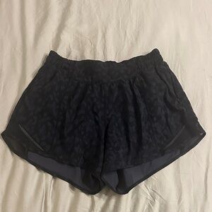 Lululemon Black Camo Women's Athletic Shorts